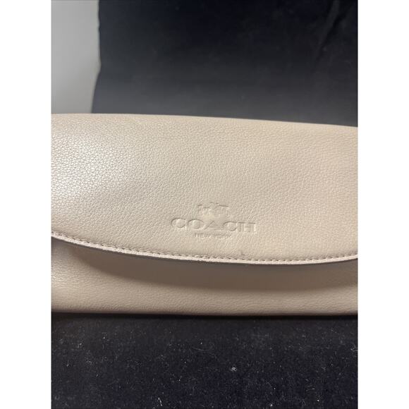 COACH Soft Leather Credit card Wallet Soft Pink- Blush - Picture 8 of 8